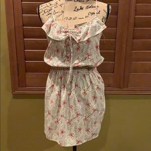 Halter back summer dress (small)